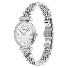 Emporio Armani Round White Dial Watch AR11768