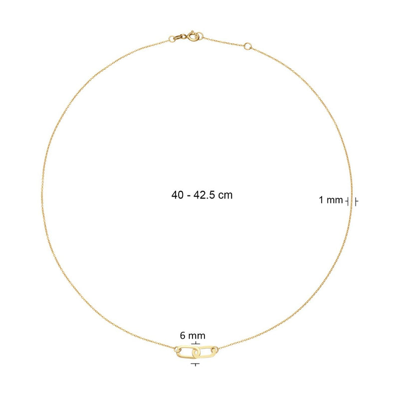 Jackie Gold Cannaregio Collier Cannaregio en or 14 carats JKN24.462-zoom-