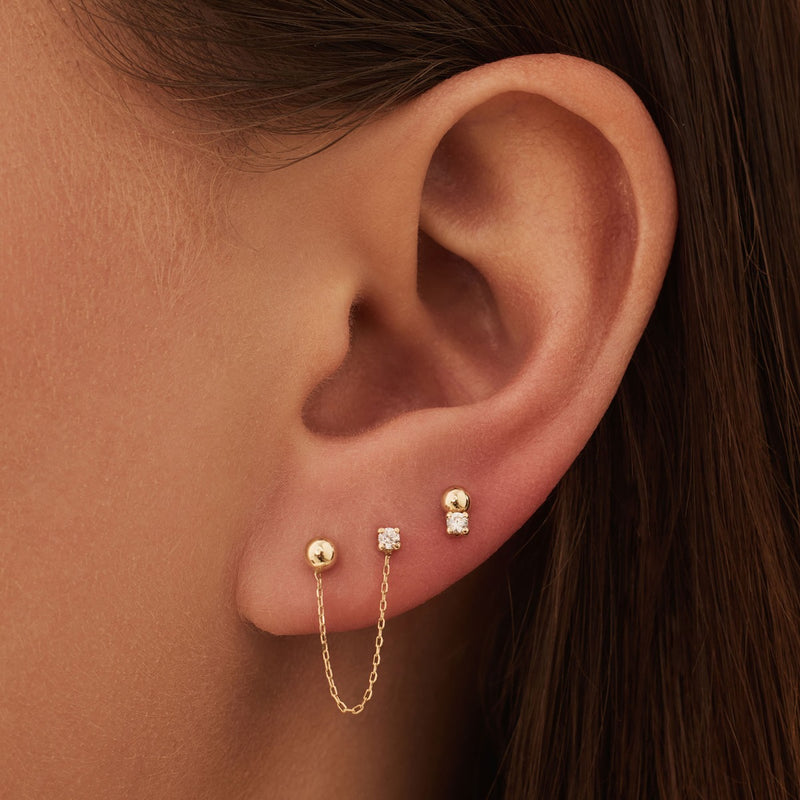 Isabel Bernard Rivoli Boucles d'oreilles Or 14 carats IB360272-zoom-