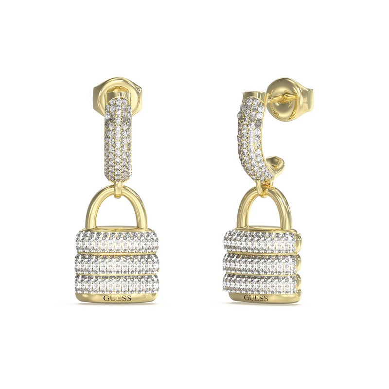 Guess Guess My Secret Gold Earrings JUBE05407JWYGT-U-zoom-
