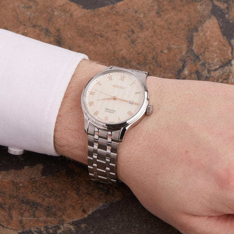 Seiko Presage Automaat horloge SRPF45J1-zoom-