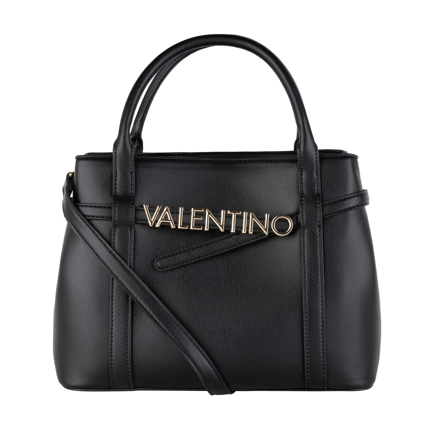 Valentino Bags Selma Re Black Handbag VBS8Y504NERO