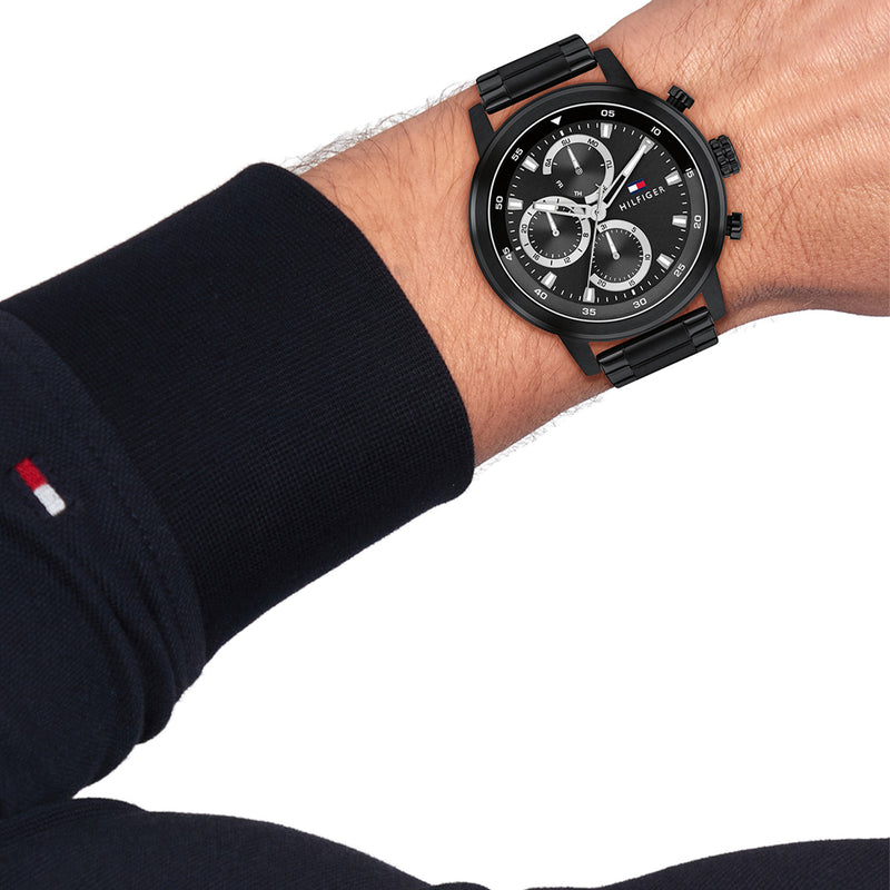 Tommy Hilfiger Montre Homme Noire TH1792217-zoom-