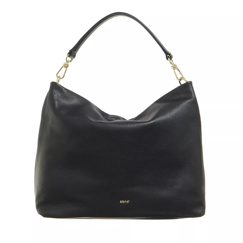 Abro Kaia Black Leather Hobo bag 2001-A0244595-zoom-