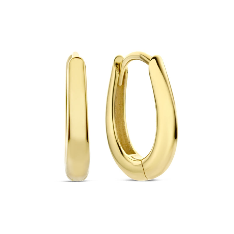 Isabel Bernard Rivoli Femmes Créoles Or 14 carats IB360188-zoom-