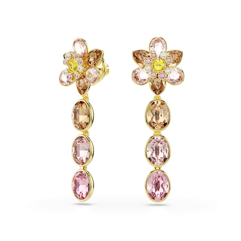 Swarovski Idyllia Boucles D'Oreilles Couleur Or 5732381-zoom-