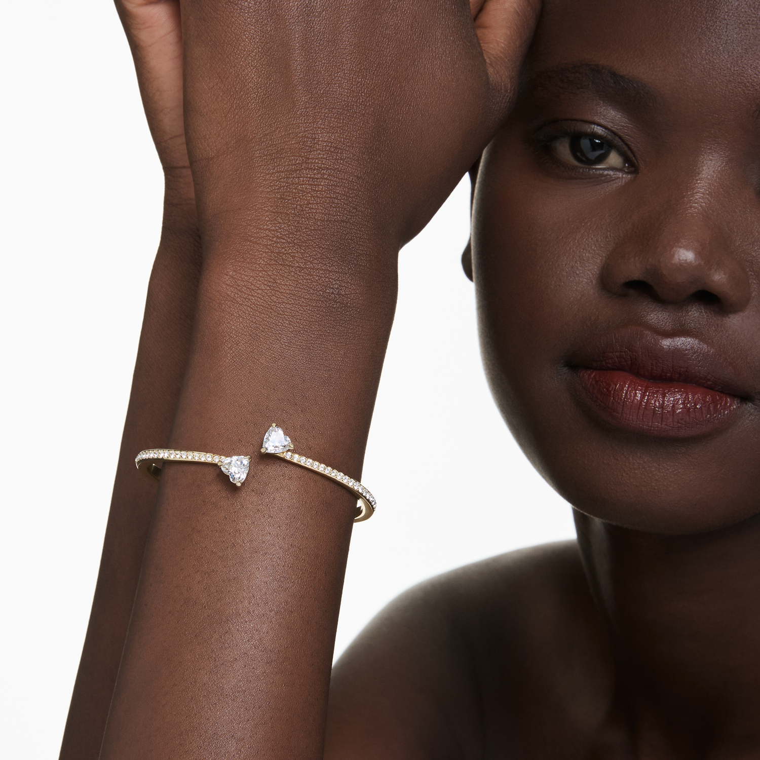 Swarovski Mesmera Gold Coloured Bangle 5733512