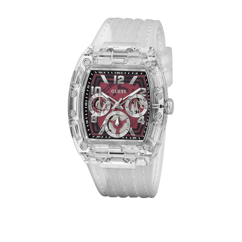 GUESS Phoenix Hommes Montre Rouge GW0499G9-zoom-