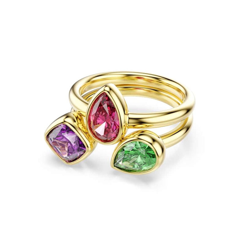 Swarovski Bague empilable Imber Organic couleur or 5753277-zoom-