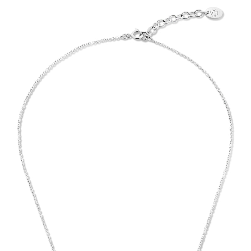 Violet Hamden Venus Collier en Argent 925 Sterling avec Fleur de Naissance VH340026-APR-zoom-