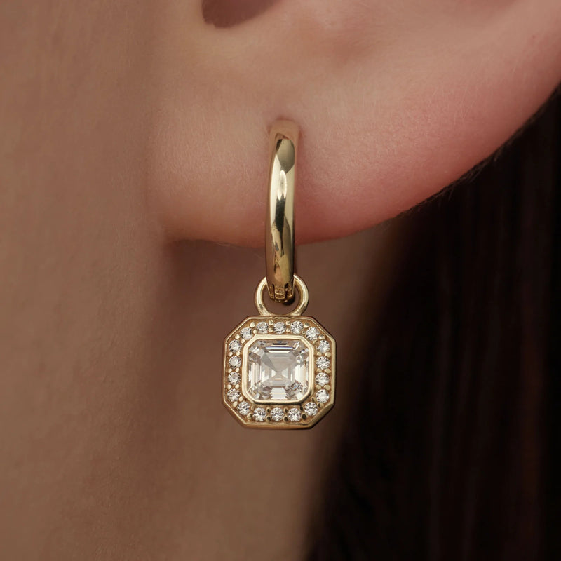 Beloro Jewels Monte Napoleone Femmes Créoles Or 9 carats BO360041-zoom-