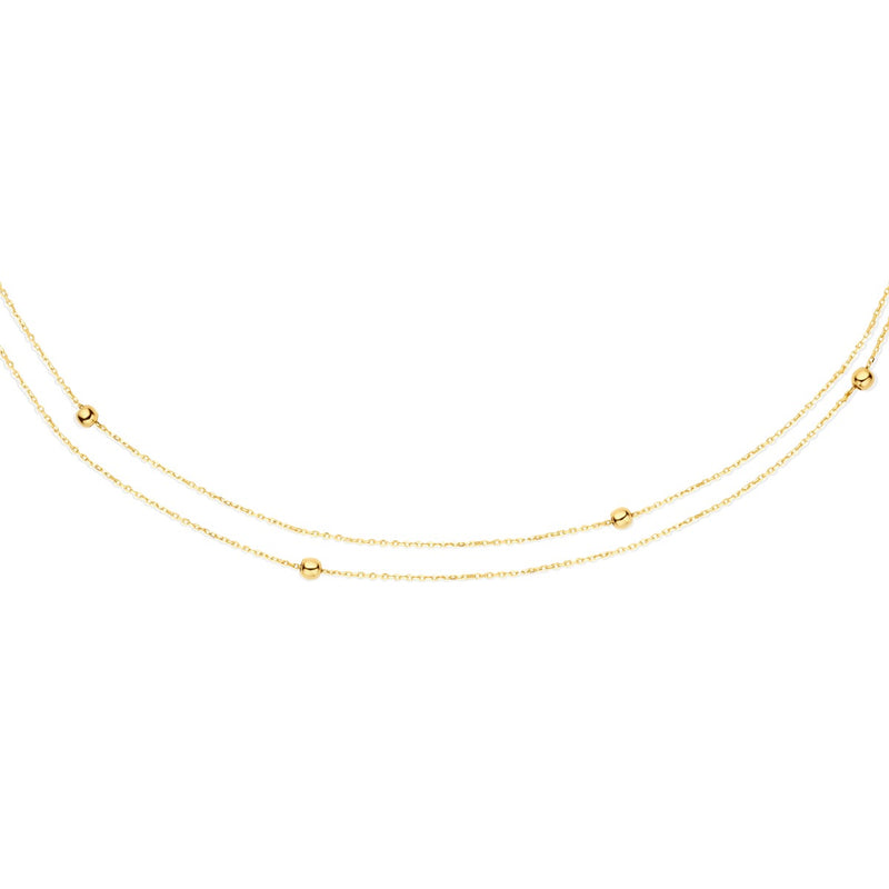 Jackie Gold 14K Golden Necklace JKN23.351-zoom-