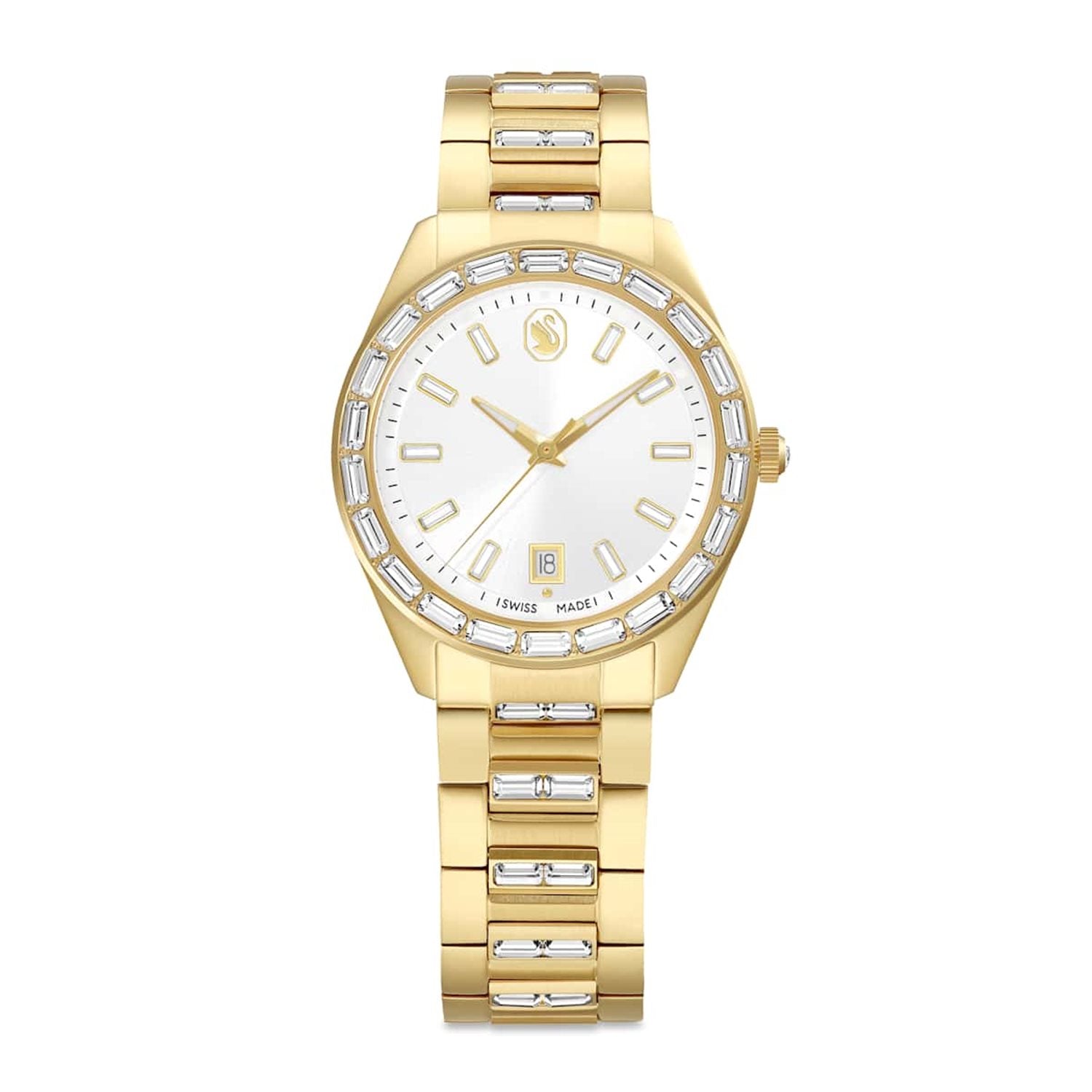 Swarovski Matrix Gold-Tone Watch 5745534