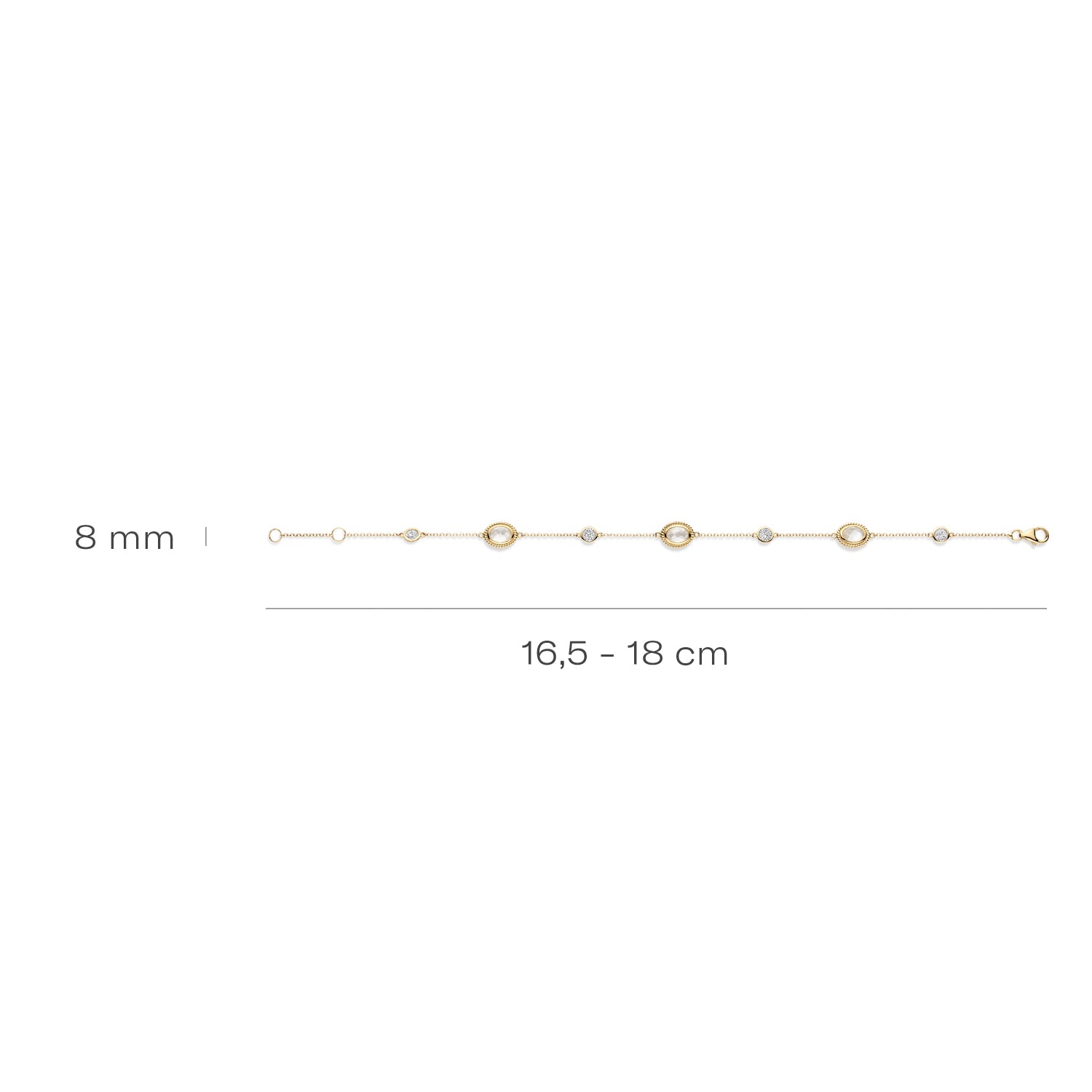 Blush 14 karat gold Bracelet 2252YMQ