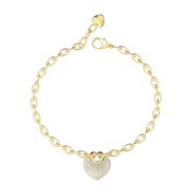Guess Crazy In Love Bracelet En Or JUBB05214JWYGS