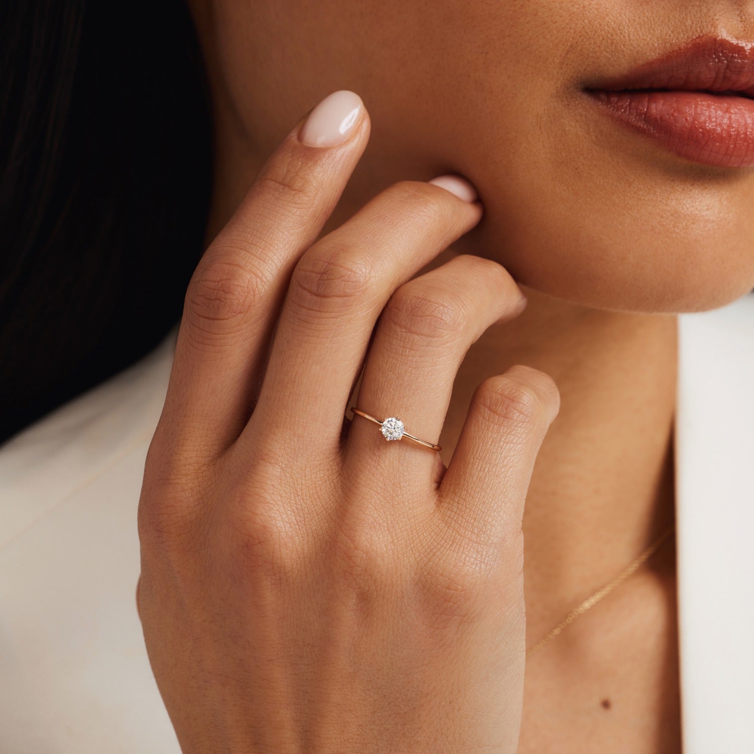 Isabel Bernard 14 Carat Golden Le Marais Abelle Ring IB330001-50 (size: 50)