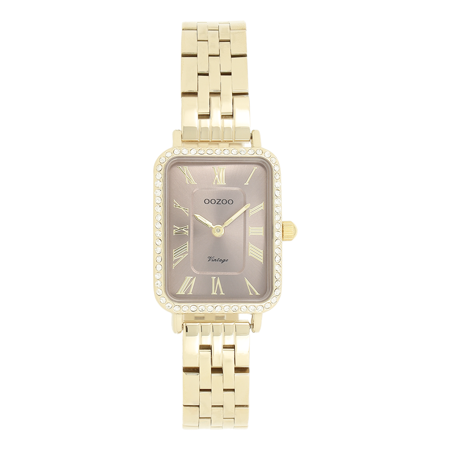 OOZOO Vintage Gold and Taupe Women's Watch C20415
