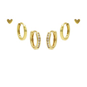 Karma Femmes Earparty Plaqué or 14 carats EPV01GP