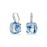 Swarovski Boucles d'oreilles Millenia argentées avec cristal bleu 5756150