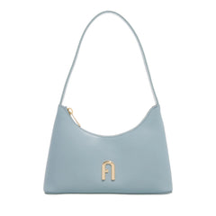 Furla Diamante Grey Leather Shoulder bag 2001-A0630120
