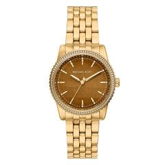 Michael Kors Bryant Round Brown Dial Watch MK7581