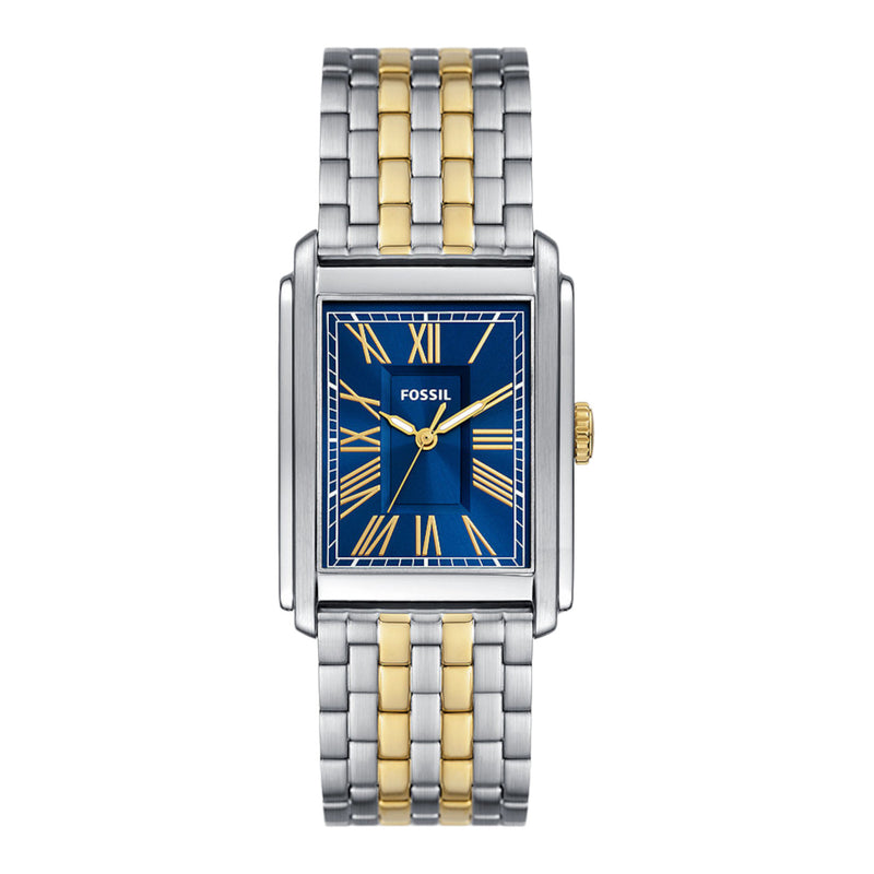 Fossil Carraway Hommes Montre Or FS6010-zoom-