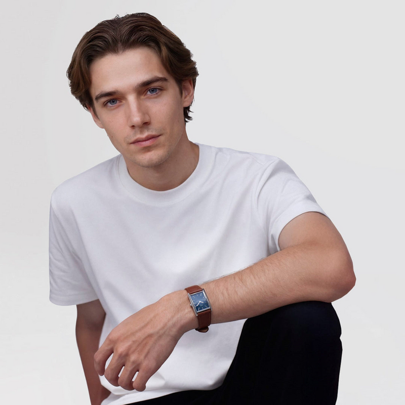 Daniel Wellington Bound Durham Arctic Guilloché Montre Unisexe DW00100900-zoom-