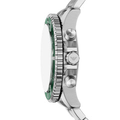 Emporio Armani World Explorer Solar Green Dial Watch AR11741