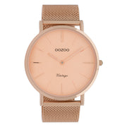 OOZOO Vintage Femmes Montre Or rose C9920