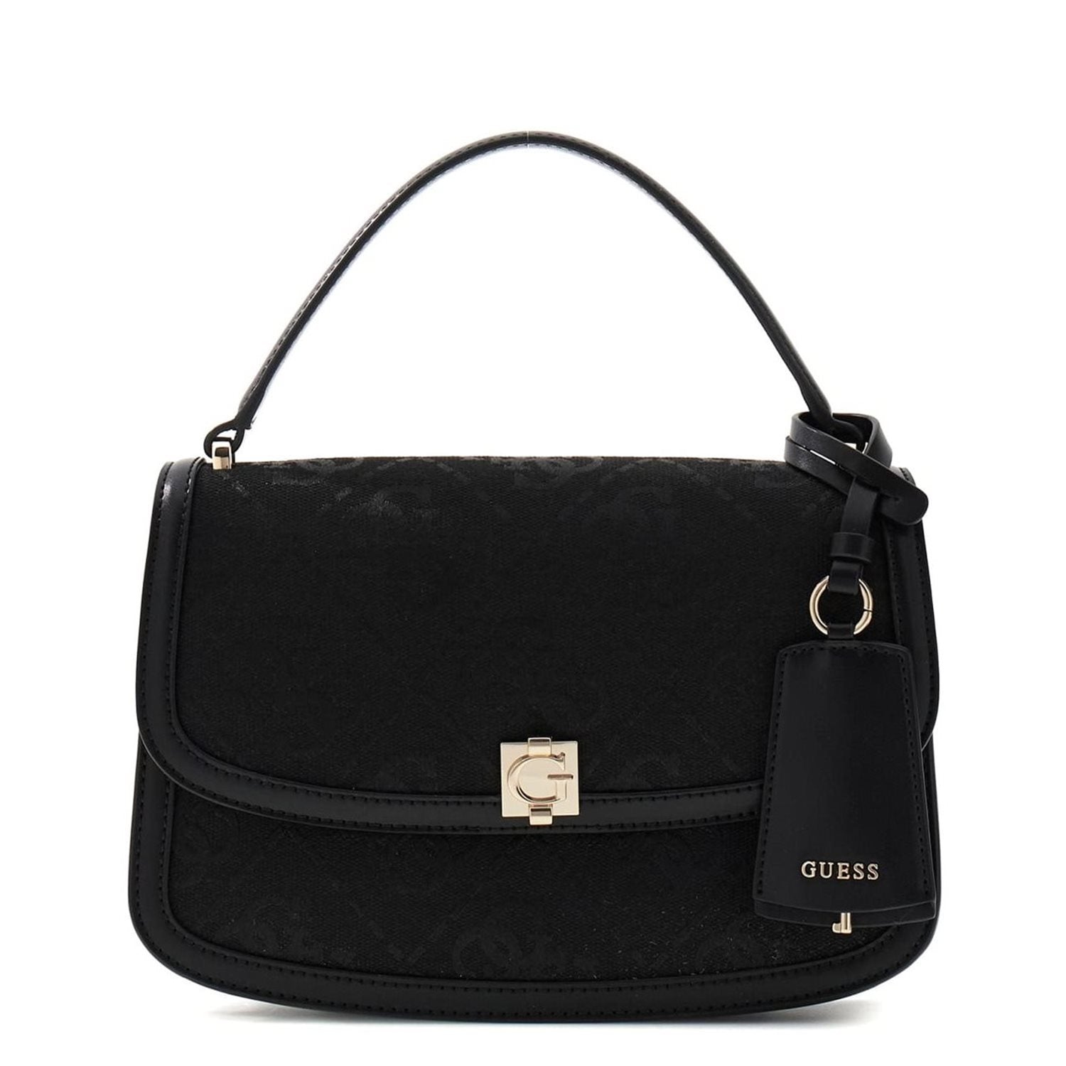 Guess Audrey Black Logo Cnvrtbl Xbdy Bag HWJG97-55210-BLO