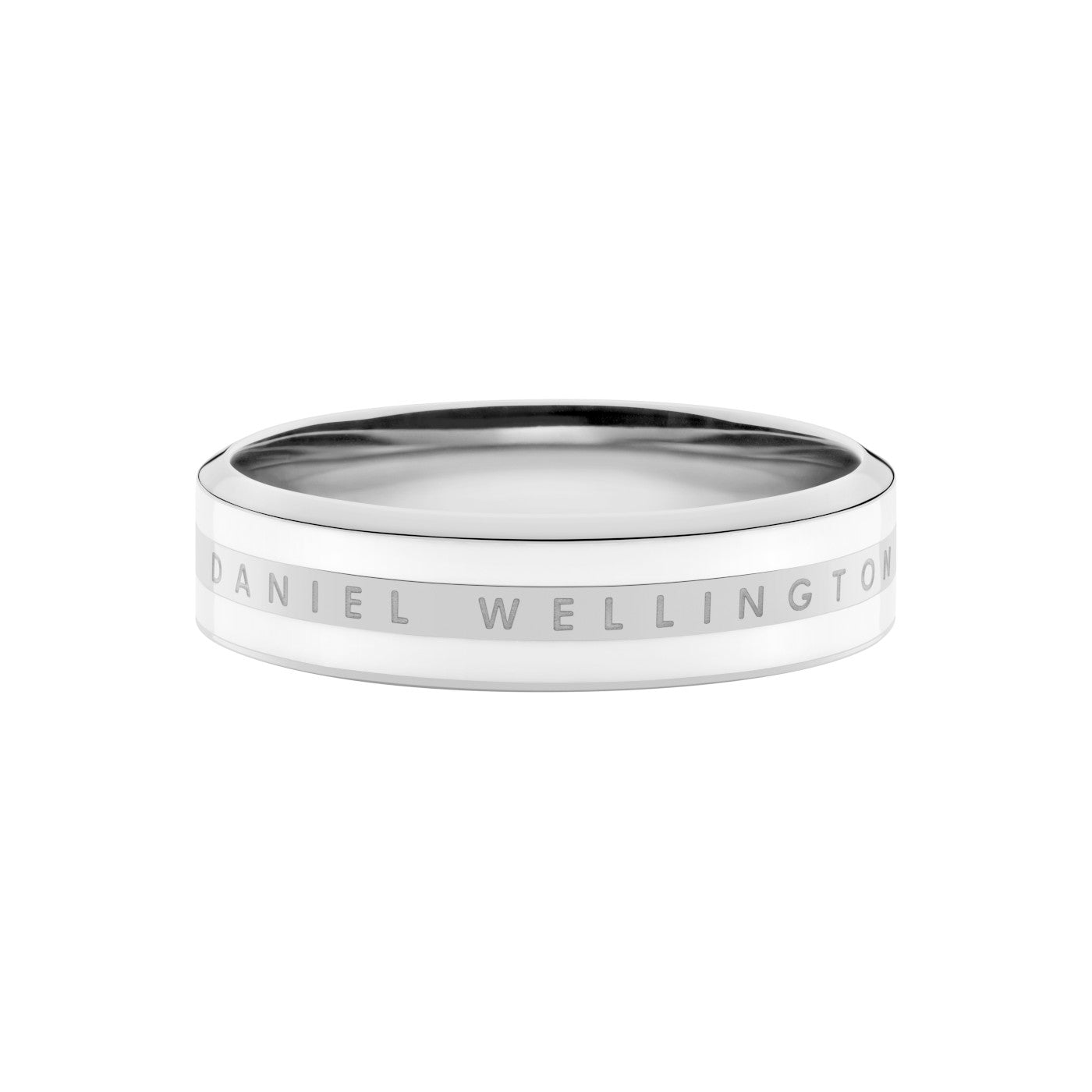 Daniel Wellington Classic Satin White Ring DW00400046 (size: 48)