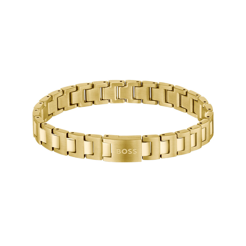 Hugo Boss BOSS Gold-coloured Chain Bracelet HBJ1580753-zoom-