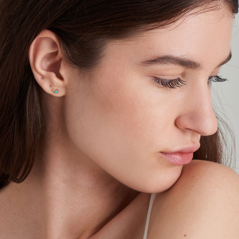 Ania Haie Gold Collection 14 Karat Gold Earrings 2002-AH-EAU001-11YG-zoom-