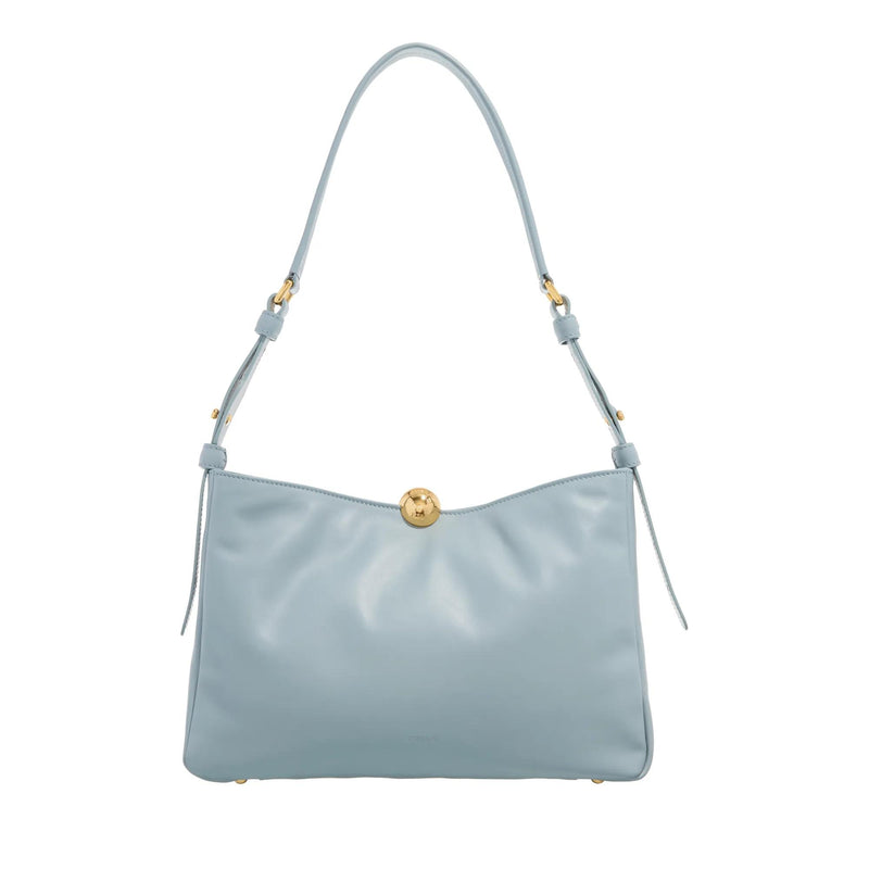 Furla Sfera Grey Leather Shoulder bag 2001-A0630137-zoom-