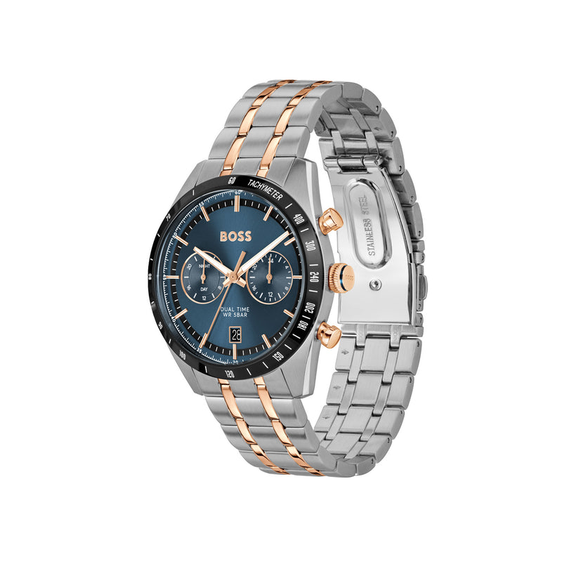 Hugo Boss Tourmaster Montre Homme En Argent HB1514288-zoom-