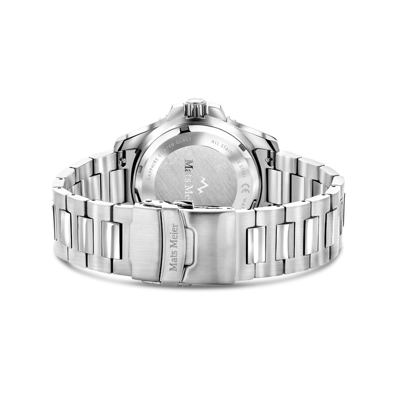 Mats Meier Ponte Dei Salti Hommes Montre Argent MM00526-zoom-