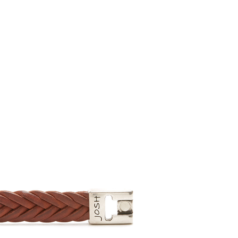 Josh Armband Heren Cognac 24001-BRA-COG (19.50 cm)-zoom-