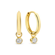 Isabel Bernard Rivoli Femmes Créoles Or 14 carats IB360156