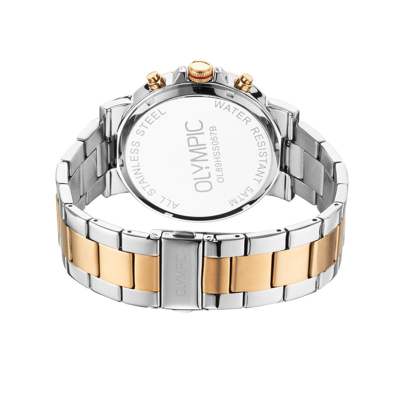 Olympic Jack Zilverkleurig Heren Horloge 2002-OL89HSS057B-zoom-