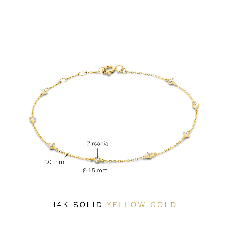 Isabel Bernard Rivoli Bracelet Or 14 carats IB320099-zoom-