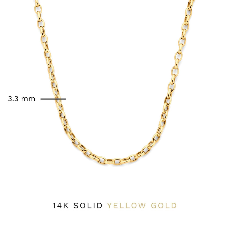 Isabel Bernard Aidee Collier Or 14 carats IB340159-zoom-