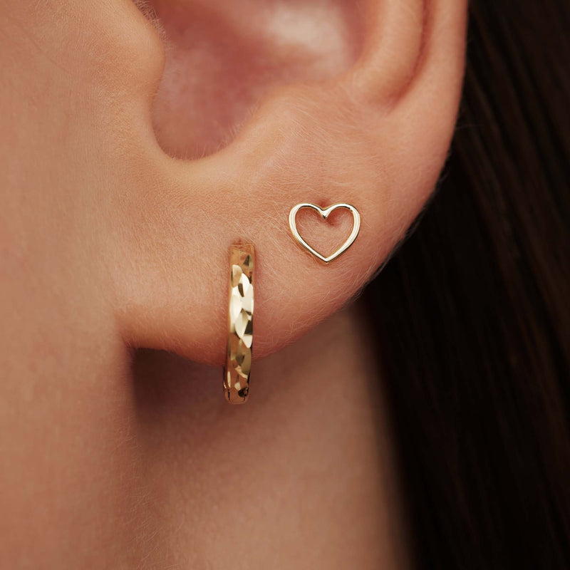 Isabel Bernard Belleville Boucles d'oreilles Or 14 carats IB360232-zoom-