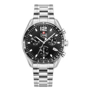 JDM Military Swiss Precision Montre Homme Noire JDM-WG021-01