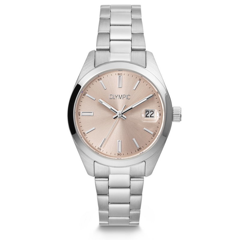 Olympic Louise Montre Femme Argentée et Rose OL75DSS002-zoom-