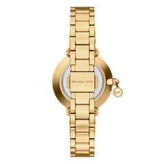 Michael Kors Pyper Round Gold Dial Watch MK7572