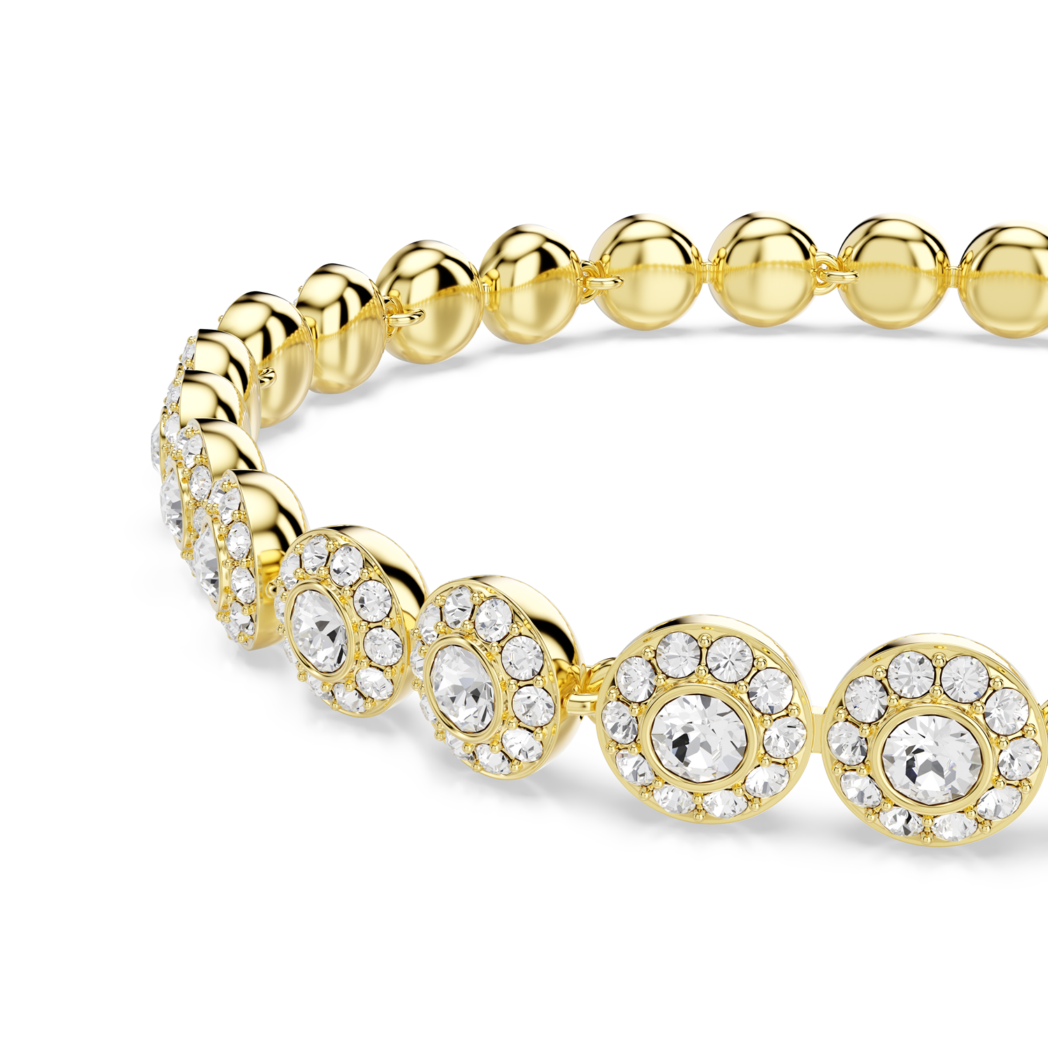 Swarovski Una Angelic Gold Plated Bracelet 5749386
