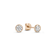 Isabel Bernard La Concorde Boucles d'oreilles Or rose 14 carats IB360209