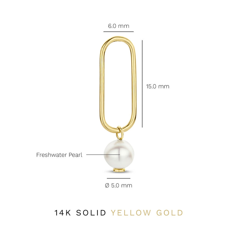 Isabel Bernard Cadeau d'Isabel Coffret cadeau collier et puces d'oreilles en or 14 carats avec perles d'eau douce IB90182-zoom-