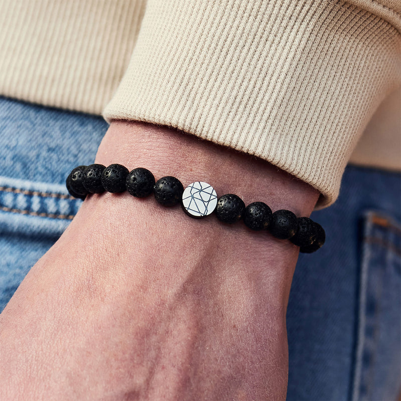 Sem Lewis Piccadilly Bracelet Noir SL320016-zoom-