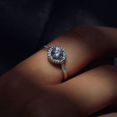 Parte Di Me Ponte Vecchio Dalia 925 sterling Silver Ring PDM33002-50